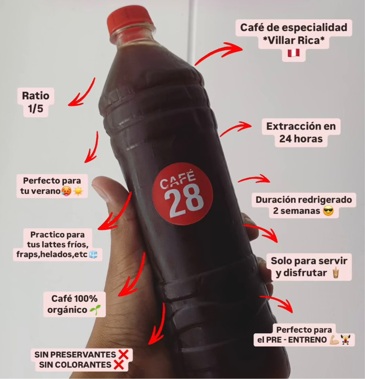 COLD BREW 1LT | RATIO 1/5 • Villa Rica