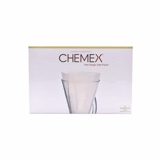 100 filtros para Chemex - papel media luna #FP-2