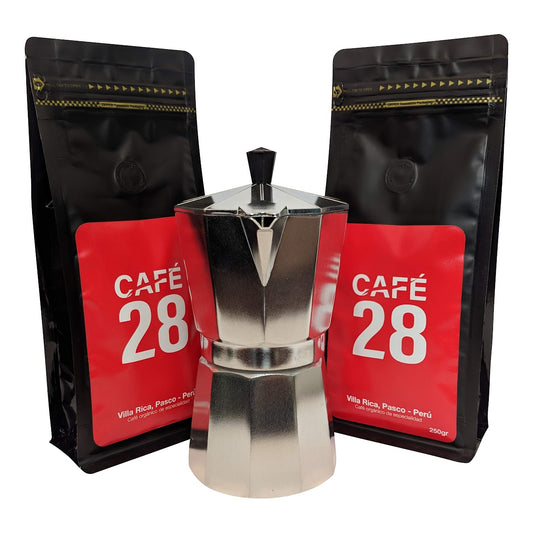 Moka Pack: 1/2kg de Café + 1 Moka Italiana